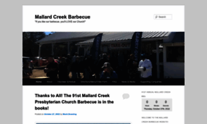 Mallardcreekbbq.com thumbnail