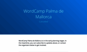 Mallorca.wordcamp.org thumbnail