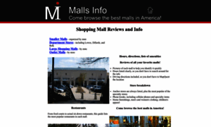 Malls-info.com thumbnail