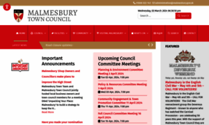 Malmesbury.gov.uk thumbnail
