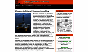 Malonepetroleumconsulting.com thumbnail