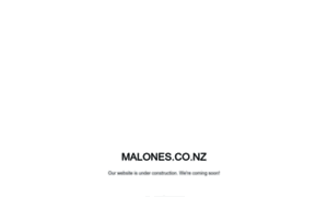 Malones.co.nz thumbnail
