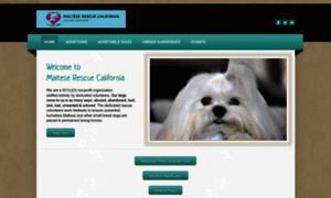 Malteserescuecalifornia.org thumbnail