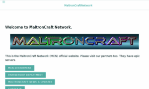 Maltroncraft.weebly.com thumbnail