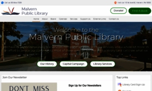 Malvern-library.org thumbnail