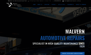 Malvernautorepairs.com.au thumbnail