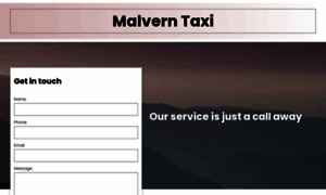 Malverntaxi.com thumbnail