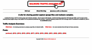 Malware-traffic-analysis.net thumbnail