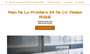 Mam-de-la-frontera-sa-de-cv-division-hogue.business.site thumbnail