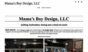Mamasboydesign.com thumbnail