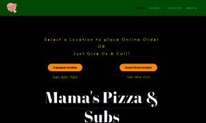 Mamaspizzaandsubs.com thumbnail