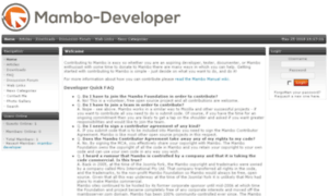 Mambo-developer.org thumbnail