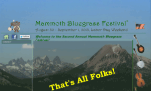 Mammothbluegrassfestival.com thumbnail
