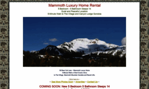 Mammothluxuryhomerental.com thumbnail