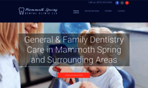 Mammothspringdental.com thumbnail