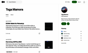 Mamora-toga.medium.com thumbnail