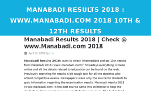 Manabadi-results.co.in thumbnail