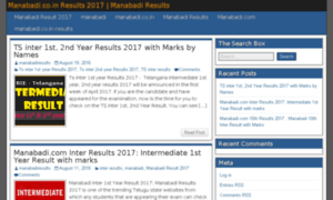Manabadiresults2017.co.in thumbnail