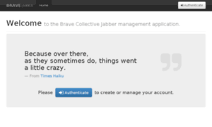 Manage-xmpp.bravecollective.com thumbnail