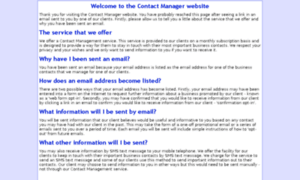 Manage.contactmanager.ie thumbnail