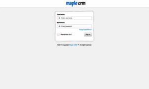 Manage.maplecrm.in thumbnail