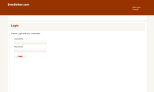 Manage.smsstriker.com thumbnail