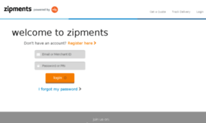 Manage.zipments.com thumbnail