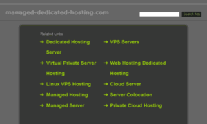 Managed-dedicated-hosting.com thumbnail