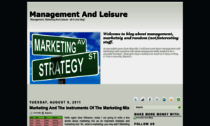 Managementandleisure.blogspot.co.uk thumbnail