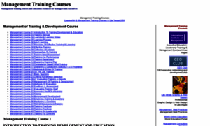 Managementtrainingcourses.org thumbnail