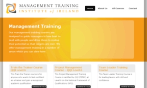 Managementtraininginstitute.ie thumbnail