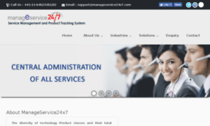 Manageservice24x7.com thumbnail