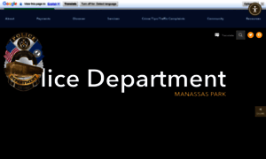 Manassasparkpolice.com thumbnail