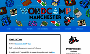 Manchester.wordcamp.org thumbnail