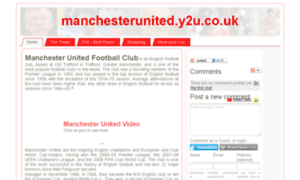 Manchesterunited.y2u.co.uk thumbnail