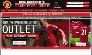 Manchesterunitedshopuk.com thumbnail