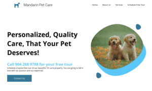 Mandarinpetcare.com thumbnail