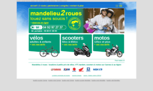 Mandelieu2roues.com thumbnail