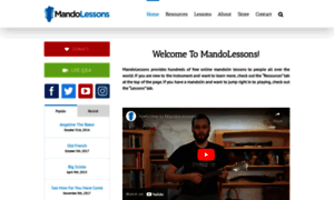 Mandolessons.com thumbnail