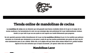 Mandolinacocina.com thumbnail