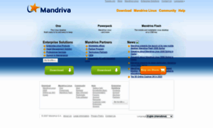 Mandriva.com thumbnail