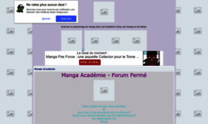 Manga-academie.forums-actifs.com thumbnail