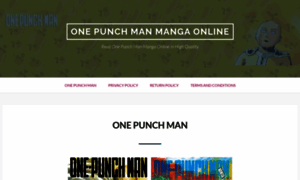 Manga-onepunchman.com thumbnail