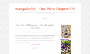 Mangadaddy.wordpress.com thumbnail