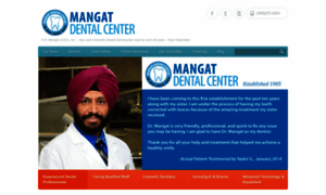 Mangatdental.com thumbnail