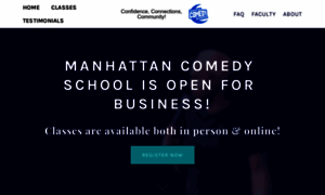 Manhattancomedyschool.com thumbnail