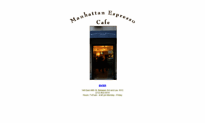 Manhattanespressocafe.com thumbnail