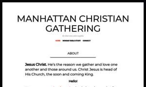 Manhattangathering.wordpress.com thumbnail