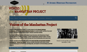 Manhattanprojectvoices.org thumbnail