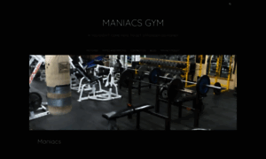 Maniacsgym.com thumbnail